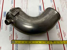 Gm92412 John Deere Wet Exhaust Mixing Elbow Kohler Stainless Steel 5 Inch 4045