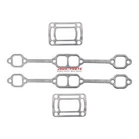 John Parts 735106402068 Fits Volvo Penta 5.0 5.7 L Gl Gxi Riser Block V8 Elbow Exhaust Gasket Kit