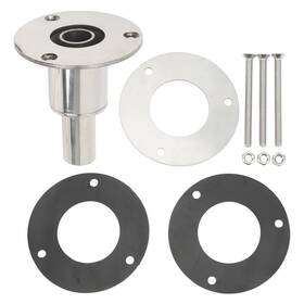 Leapiture34gg157rwu Leapiture 22mm Straight Thru Hull Exhaust Skin 316 Stainless Steel Pi