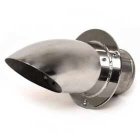 3221015.1 Malibu Boat Exhaust Port Silent Tip 3 1/2 Inch Stainless