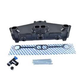 Marinepartsdistributors 51237g-z8 New Dry Joint Design Exhaust Manifold Fits Mercruiser By S18-1843 8m0185794