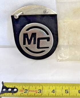 Mastercraft 250006 Boat Exhaust Flap With Mc 08 Logo Wakeboard Waterski Yacht