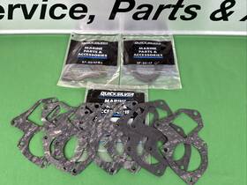 27-35147 Mercruiser Lot Of 18 New Oem Mercury Quicksilver Exhaust Elbow Gaskets 4a