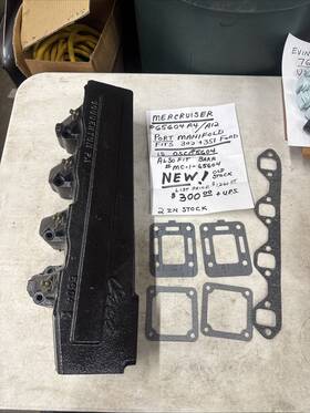 65604a4 Mercruiser Port Manifold