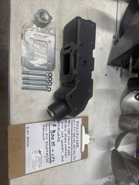 816219a4 Mercruiser 816219a4/a5 4 Cylinder Exhaust Riser Elbow