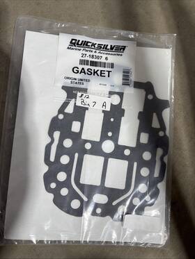 27-18307 Mercury Oem Quicksilver Marine Gasket 27 183076 Powerhead Adapter Exhaust