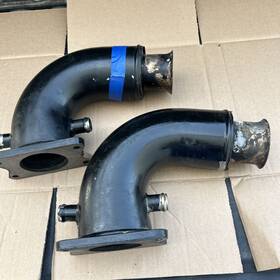710-865331a02 Mercury Marine Stainless Steel Exhaust Elbows