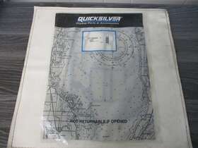 27-832934 Mercury Quicksilver 4 Lower Exhaust Plate Gasket Boat Marine