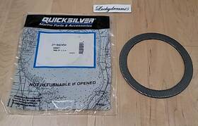 27-842454 Mercury Quicksilver Oem Tailpipe Gasket Gray