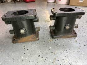 Mercury Quicksilver 866768t Mercruiser Used Oem Exhaust Riser 8.1 Quicksilvr