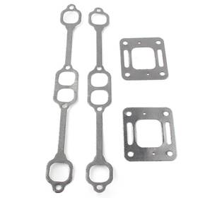 Moto Hij 550755375446 Exhaust Gasket Manifold Mercruiser 5.0 Mpi 5.7 350 Mag Riser Block V8 Elbow Us