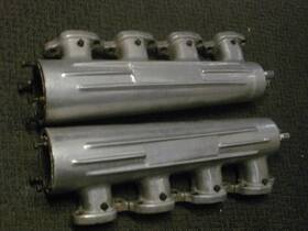 416-p Nicson Marine Big Block Chevrolet Water Cooled Exhaust Manifold V-drive Jet Boat