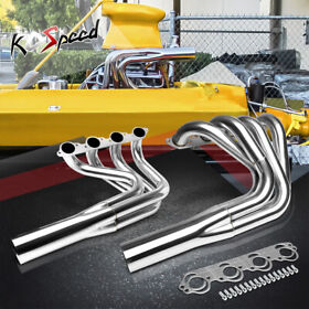Ko44441s Non Water Injection Transom Header Manifold For Chevy Jet Boat Bbc Big Block