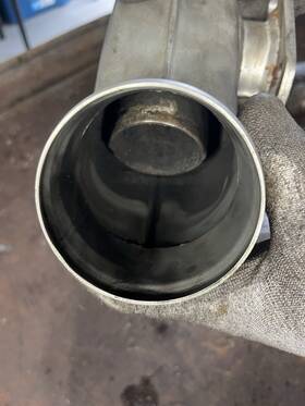 129671-13552 North Boatparts 689323772100 Marine Exhaust Mixing Elbow For Yanmar 4jh Engine Stainless Steel