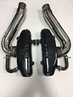 O30560 Stainless Marine Set Of Sbc Manifolds With Long Risers