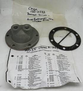 Onan 130-0732 Bonnet-inlet End For Mdjf Spec A-ad Obsolete New Old Stock