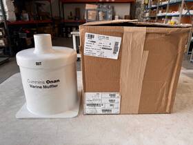 Onan 155-3220 Cummins Marine Muffler
