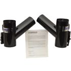 P62344 Corsa Marine Exhaust Diverter Crownline Inch Set Of