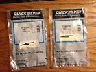 27-863726 Pair Mercruiser Full Riser Gaskets Exhaust Flow Design