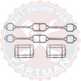 39910 Partman Exhaust Gasket Manifold For Volvo Penta 5.0 5.7 L Gl Gxi Riser Block V8 Elbow