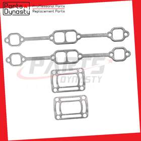 Parts Dynasty 735106386320 Exhaust Gasket Fit Volvo Penta 5.0 5.7 L Gl Gxi Riser Block V8 Elbow Kit