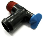 862210a01 Plug Metal Blue Hose Fitting Mercruiser Manifold Drain Screw Thumb