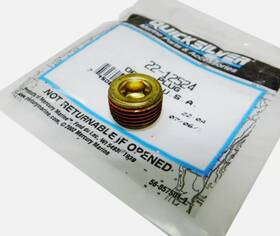 22-12524 Quicksilver Nos Mercury Mercruiser Gm V6 V8 Exhaust Blanking Plug