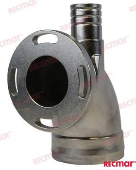Mar119173-13501inox Recmar Yanmar Stainless Exhaust Mixing Elbow 119173-13501i