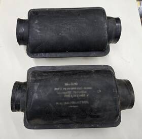 M-120 Salisbury Muffler 3 Inch In Out Pair