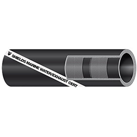 116-200-3121 Shields 3 1/2 Inch Id Softwall Marine Exhaust Hose 6 1/4 Ft Long