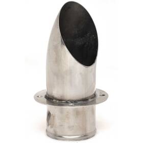 Skiers Choice Boats 115201 Boat Down Turn Exhaust Port 4 Inch Ss