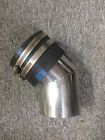 16ga Stainless Polished " Exhaust Marine -16ga 4 Elbow 304