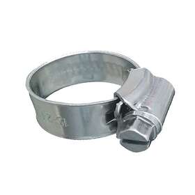 705-1001 Trident Marine 316 Ss Non-perforated Worm Gear Hose Clamp 3/8 Band