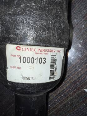 Cnt1000103 Vernay Centek 1000103 2 1/2 Inch Hose Muffler