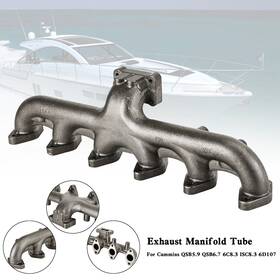P016-a015 Vipih 3973422 Exhaust Manifold Tube For Cummins Qsb5.9 Qsb6.7 6c8.3 Isc8.3 6d107 #3