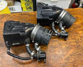 22237543 Volvo Penta Exhaust Riser Good Condition Fresh Water Use