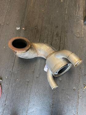 2670495 Volvo Penta 2670496 Stainless Steel Exhaust Riser Pipe