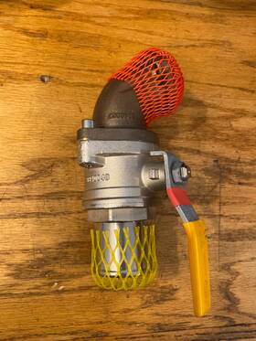 3740048 Volvo Penta 3840048/3840027 New Ips Pod Shut Off Inlet Valve And Elbow