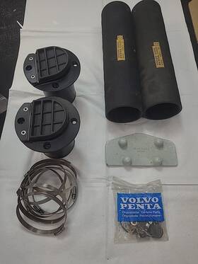 841091 Volvo Penta Oem Riser Exhaust Outlet Assembly