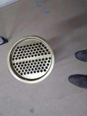 845198 Volvo Penta Heat Exchanger Insert Clean Tubes Used Freshwater