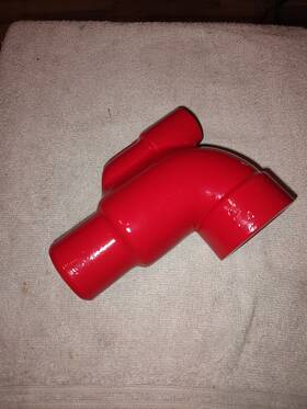 033067 Westerbeke Water Mixing Exhaust Elbow New