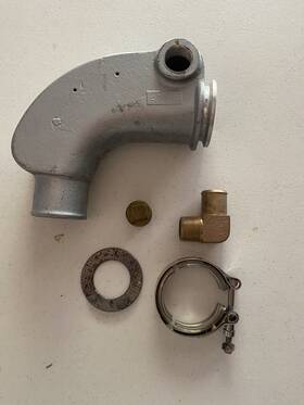037401 Westerbeke Elbow Exhaust Kit