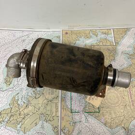 34936-wes Westerbeke Muffler Hydro-hush C 2 Inch