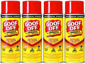 Fg658 Wm Barr & Company 4x And Adhesive Remover Goof Off