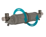 Vetus NLPH75 Exhaust Waterlock Muffler Mm Rotatable. Fixed Price $366.19.