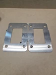 Sbc Indmar Exhaust Manifold To Riser Block Off Plate Stainless. Fixed Price $30.00.