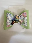 Sea Turtle Glitter Bow Green White Multicolor Hair Clip Girls Animal Print Party. Fixed Price $20.00.