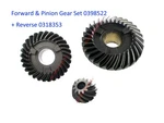 Gear Forward, Pinion 0398522 +reverse 0318353 12/29/29T Omc Johnson Evinrude. Fixed Price $230.31.