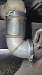 Volvo New Exhaust Pipe W/ Gasket & Clamp Set Oem 22633826 21021850 /21095726. Fixed Price $500.00.