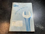 Zf 220 V-ld Marine Transmission Repair Manual & Spare Parts List Mpm Series. Fixed Price $36.39.